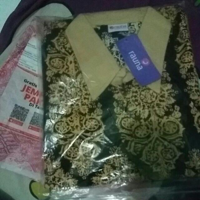 Gamis Batik / Gamis Rauna Rk 051 / Gamis Baloteli / Gamis / Gamis Wanita / Gamis Dewasa /blouse
