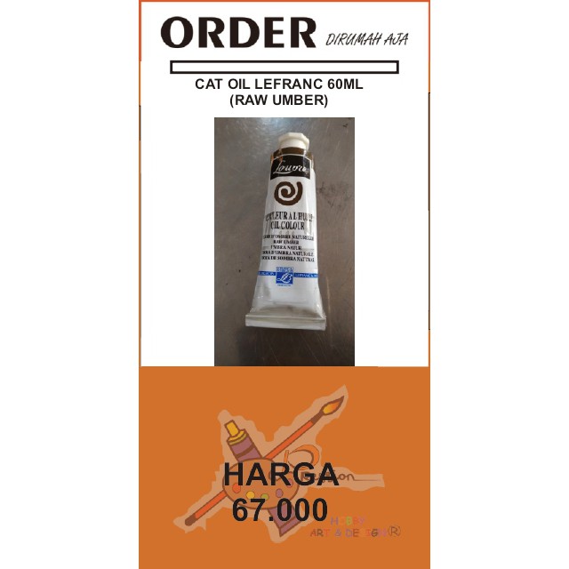 

CAT OIL LEFRANC 60 ML (RAW UMBER)