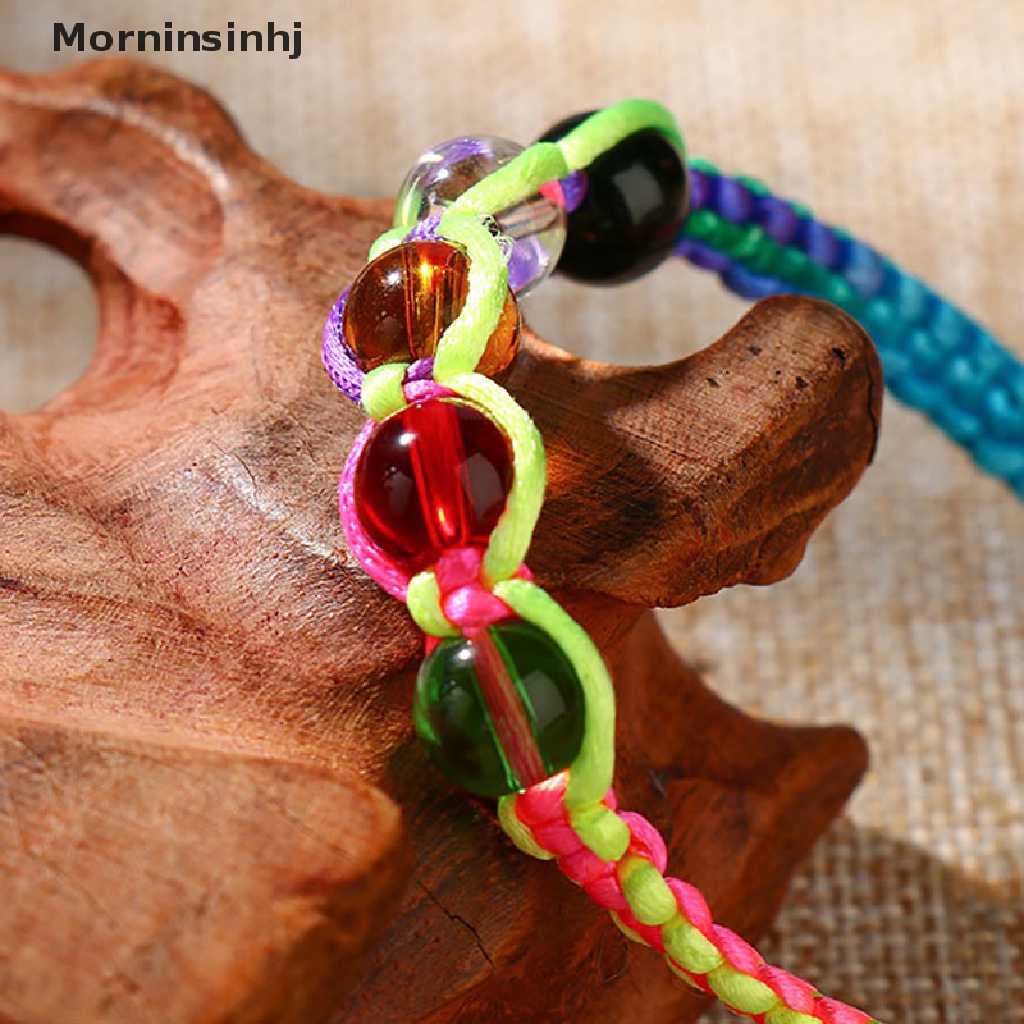 Gelang Tali Kepang Handmade Adjustable Untuk Pria / Wanita