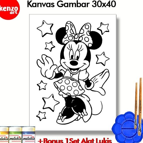 

Kanvas Lukis Gambar Anak Ukuran 30x40 Karakter Minnie Mouse MEL1218