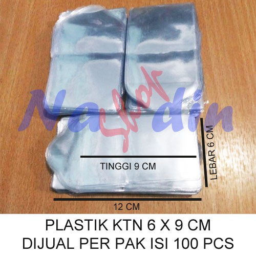 

Plastik KTP 6 X 9 CM (Dijual per pak isi 100 Pcs)