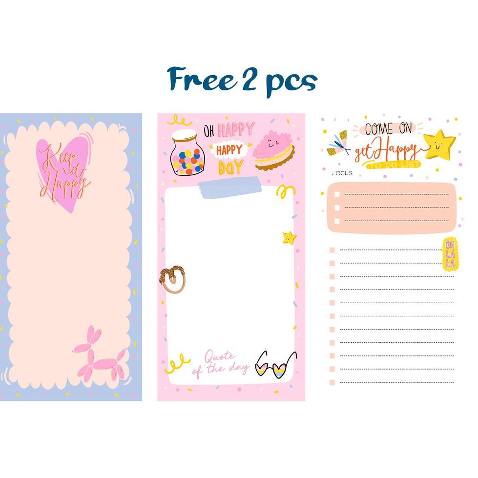 

[PRODUK MMEOV] Kamilastorindo Weekly Planner / Weekly Schedule / Papan Perencanaan/ Planner Board 001-006 HMG