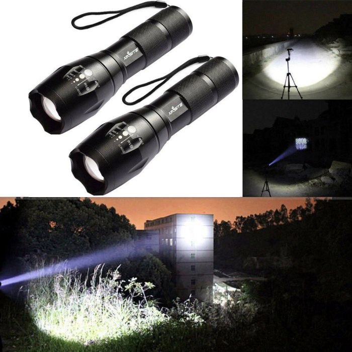 TURBO Senter Flashlight BERGARANSI