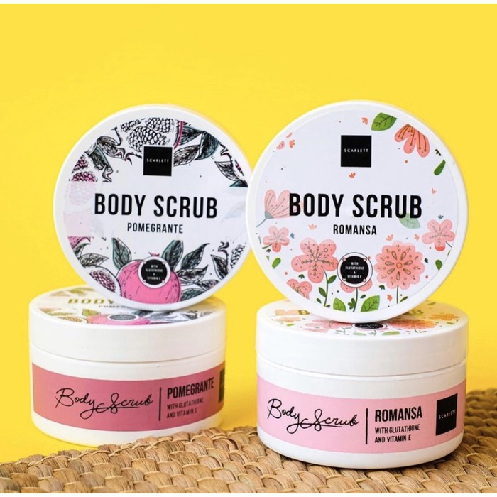 Body scrub scarlett