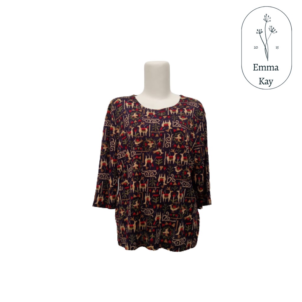 G085 BAJU MOTIF KUDA