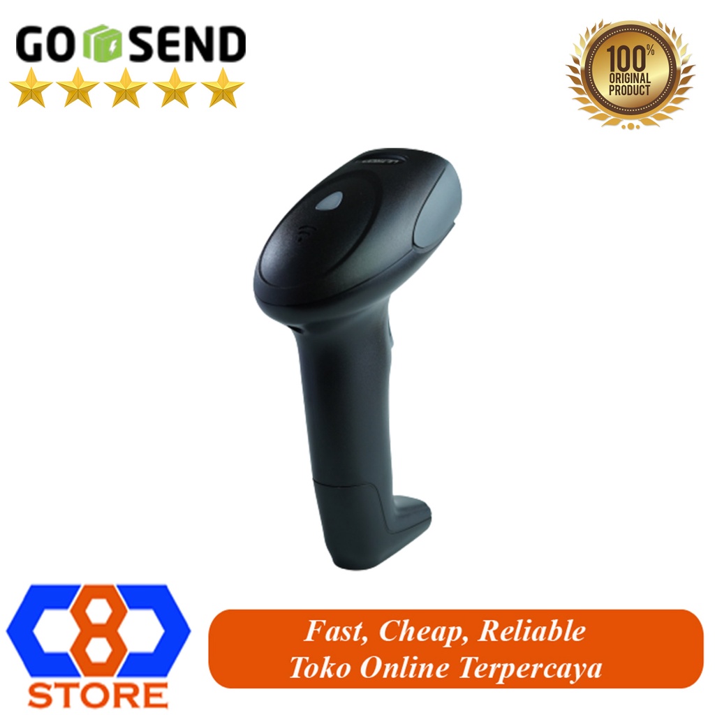 BARCODE SCANNER IWARE ULT 1808 ULT-1808 1D USB AUTOSCAN