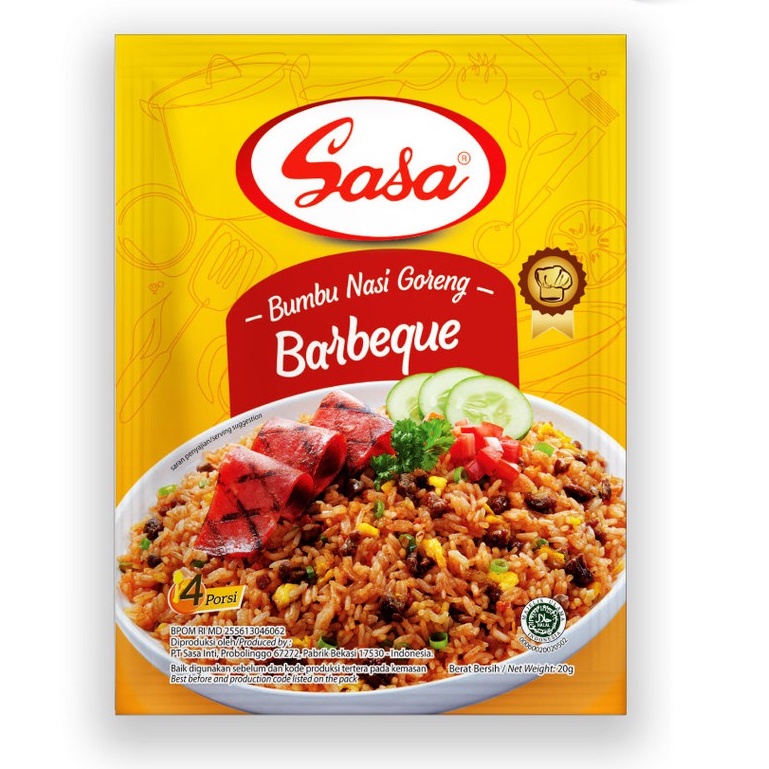 

Bumbu Instan Cepat Saji Nasi Goreng Rasa Barbeque