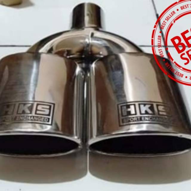 Knalpot Suos HKS CABANG OVAL ,L300,ELF,dll