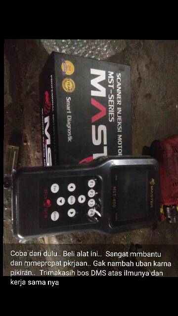 MST400 SCANNER MOTOR INJEKSI UNIVERSAL HONDA DAN YAMAHA