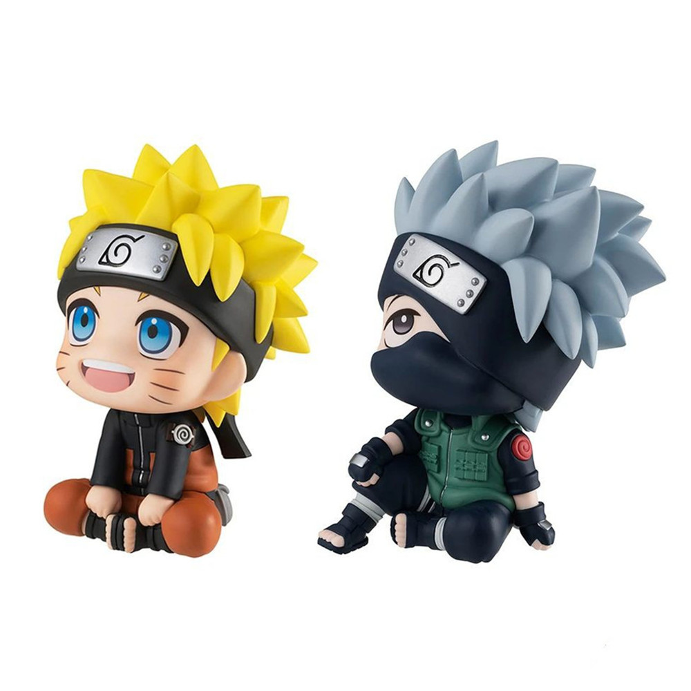 Mainan Action Figure Model Anime Naruto Hatake Kakashi Uzumaki Bahan Pvc Untuk Dekorasi