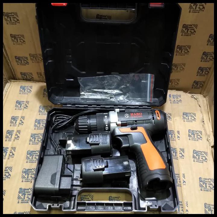 Mesin Bor Baterai Cordless Drill Bor Tangan Baterai 12V Kode 988