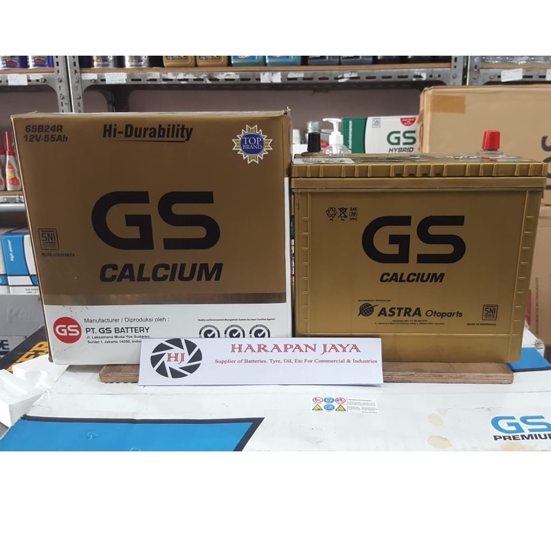 AKI MOBIL GS ASTRA CALCIUM 65B24R (55 ah)