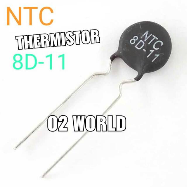 NTC 8D-11 Thermistor 8D - 11 8 ohm 3A