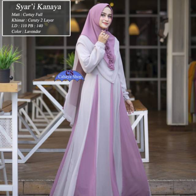 SYARI KANAYA BY CAHAYA SHOP ORI SOLO 100% TERMURAH