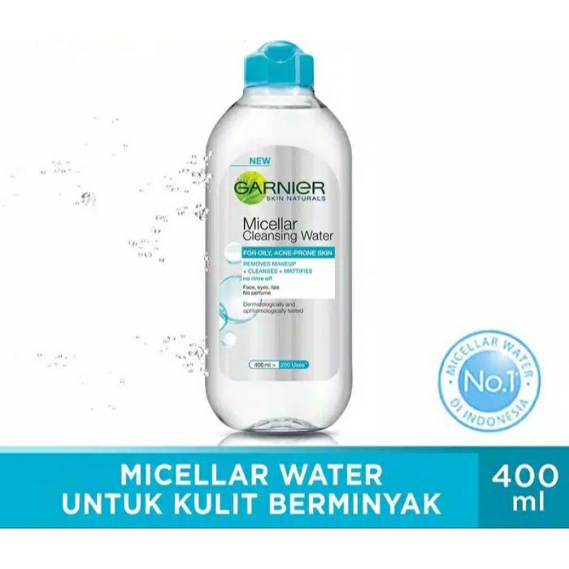 GARNIER Micellar Cleansing Water 400Ml Original 100%