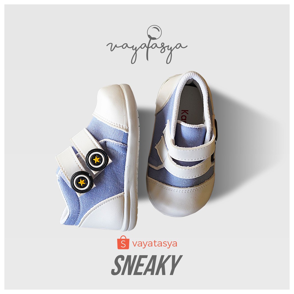 Vayatasya Karenina Sneaky | Sepatu sneaker anak bayi laki-laki | usia 1-6 tahun