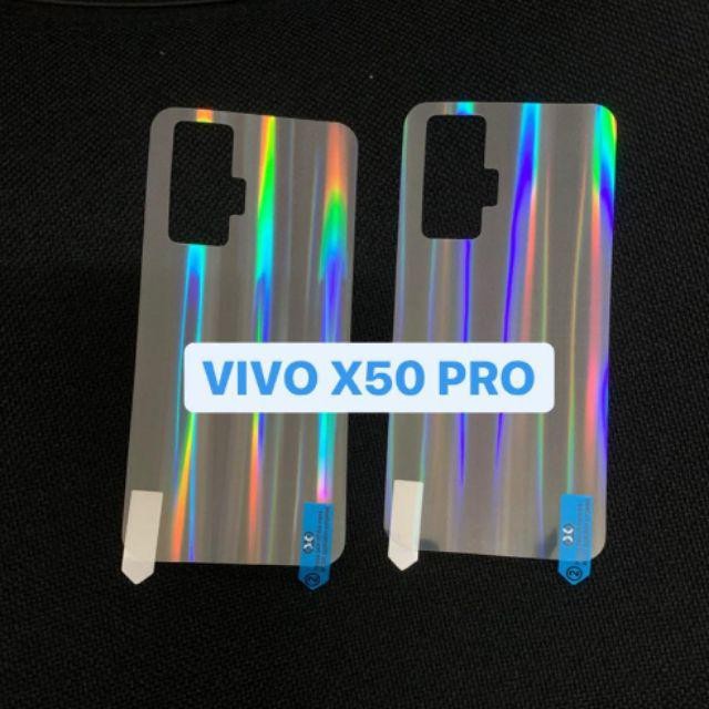 VIVO X60 X60 PRO X50 X50 PRO V9 V15 V15 PRO V17 PRO V19 ANTI GORES BELAKANG SKIN BACK AURORA GARSKIN MOTIF PELANGI TRANSPARAN