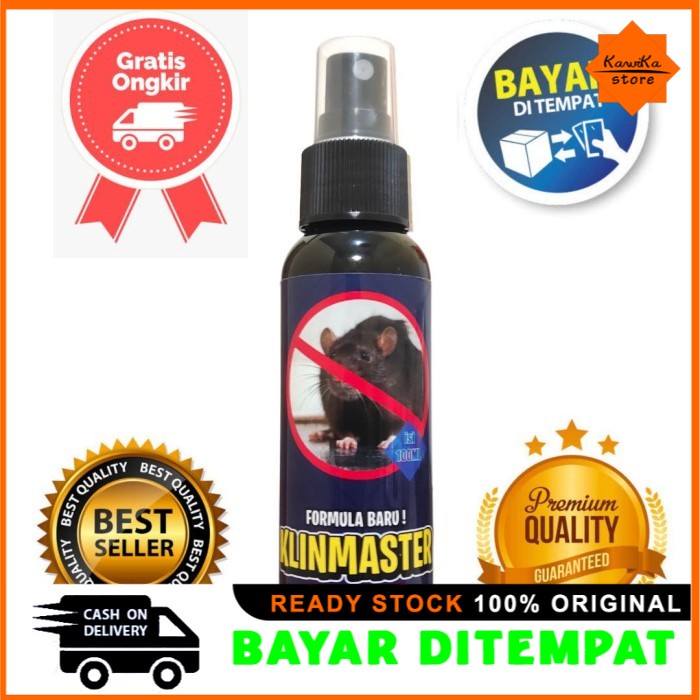 KLIN MASTER PEMBASMI TIKUS ASLI RAT REPELLENT - KLIN MASTER ANTI TIKUS