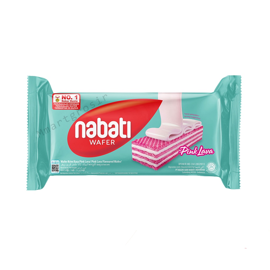 WAFER NABATI PINK LAVA 16g / WAFER