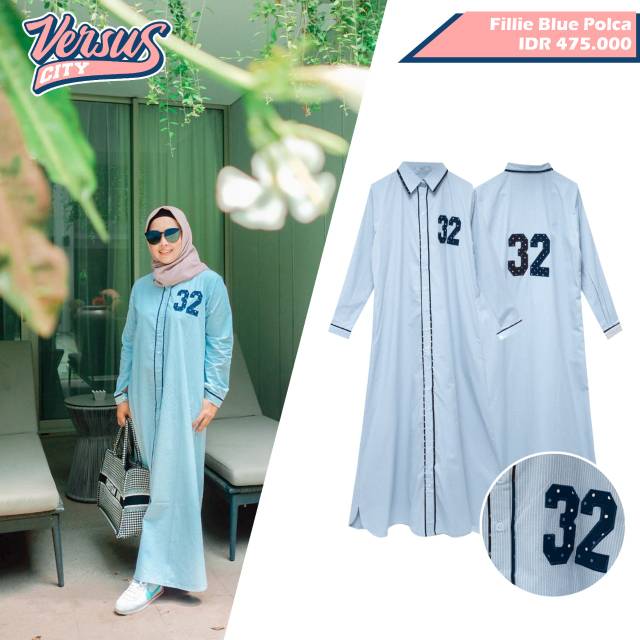 Versus city fillie blue polca