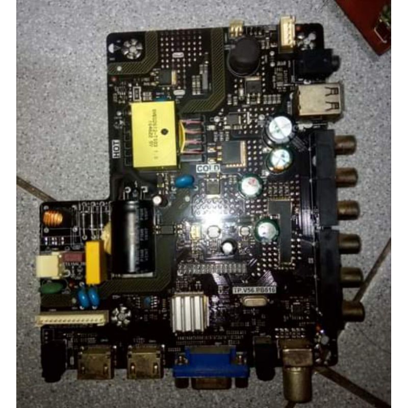 motherboard / mb / mobo / mesin tv led akari kirana 32 LE-32M88ID