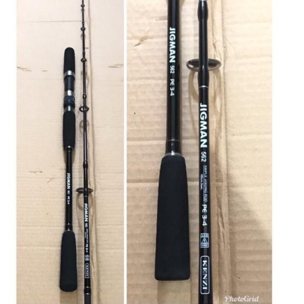Murah Banget PDHD0 Joran Jigging Carbon Solid Kenzi Marina, Hollow Kenzi Jigman (harga termasuk pack