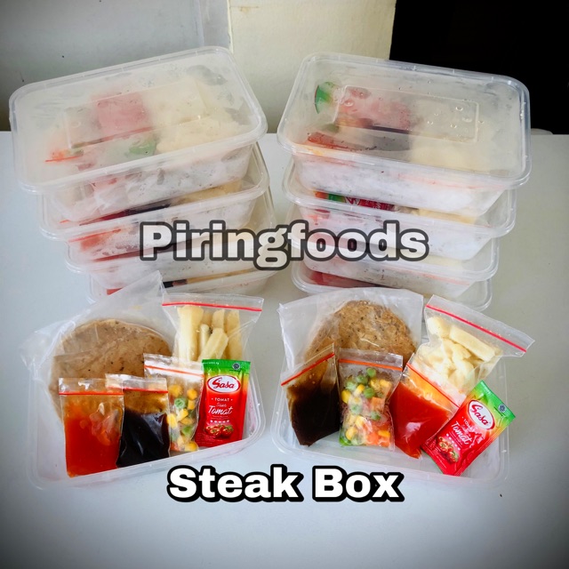 

Steak Box rakyat rasa bintang 5 hemat murah promo makanan siap saji