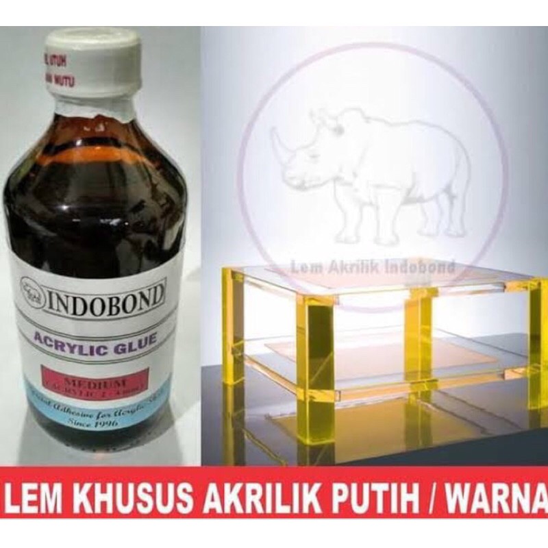 

Lem akrilik indobond (techno glue) tipe “MEDIUM” 380ml