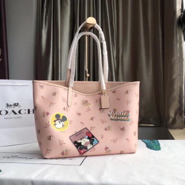Coach tote bag mickey mouse