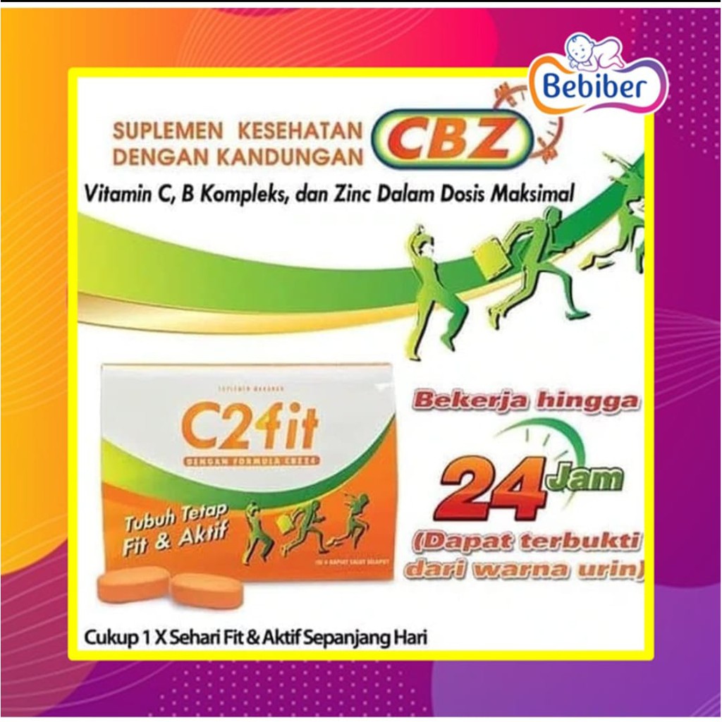 C2fit 1 box PROMO MURAH ISI 12 STRIP