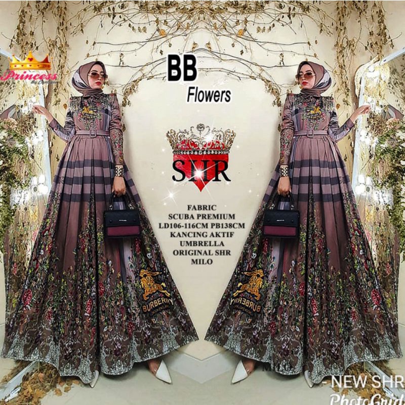 DRESS WANITA ORI SHR by princess solo