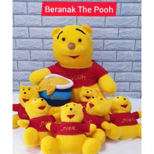 Boneka the pooh jumbo beranak