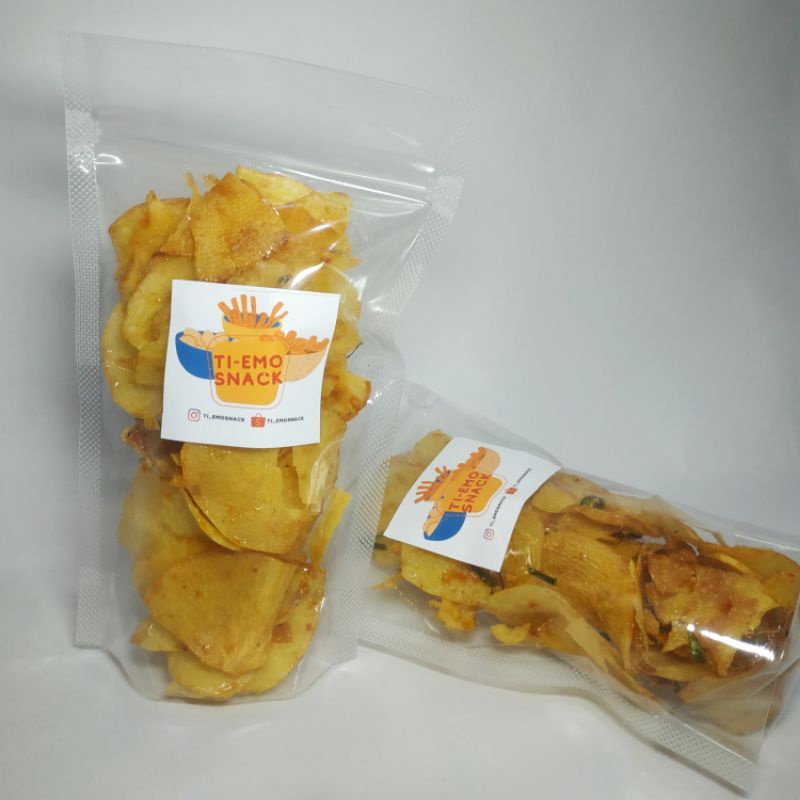 

Keripik Singkong Pedas Manis Daun Jeruk 50gr