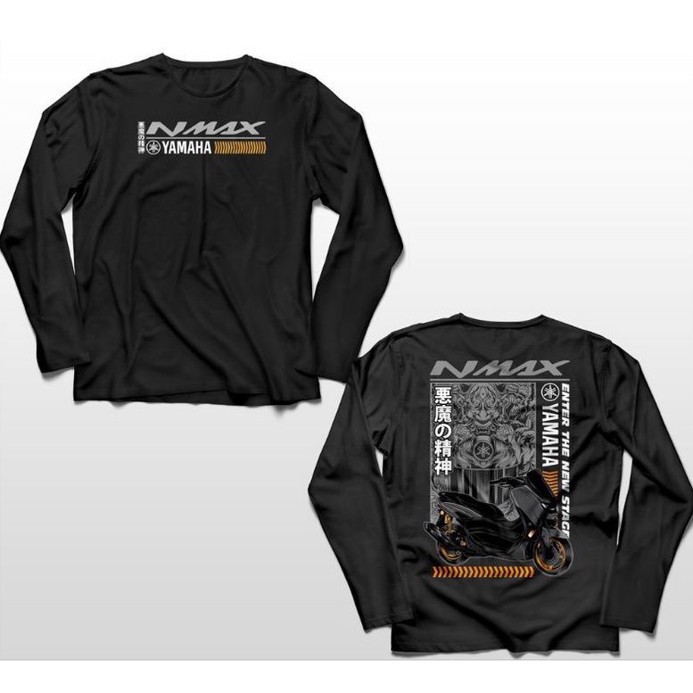 Kaos Yamaha NMAX Lengan Panjang S - Big Size 402
