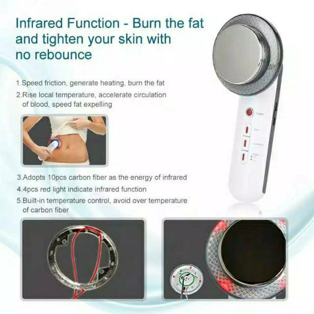 Alat 40K PELANGSING Ems infrared ultrasound  3 in 1 anti aging slimming machine anti selulit