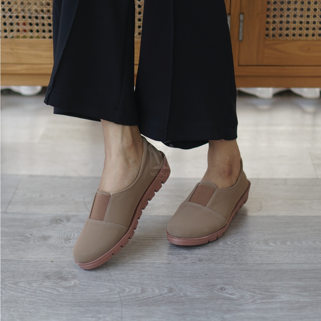 Mym2m Rezilia Sepatu Wanita Slip on kasual Terlaris-7