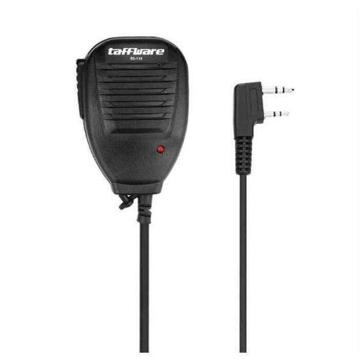 Taffware Speaker Microphone PTT for Baofeng Walkie Talkie - RS-114