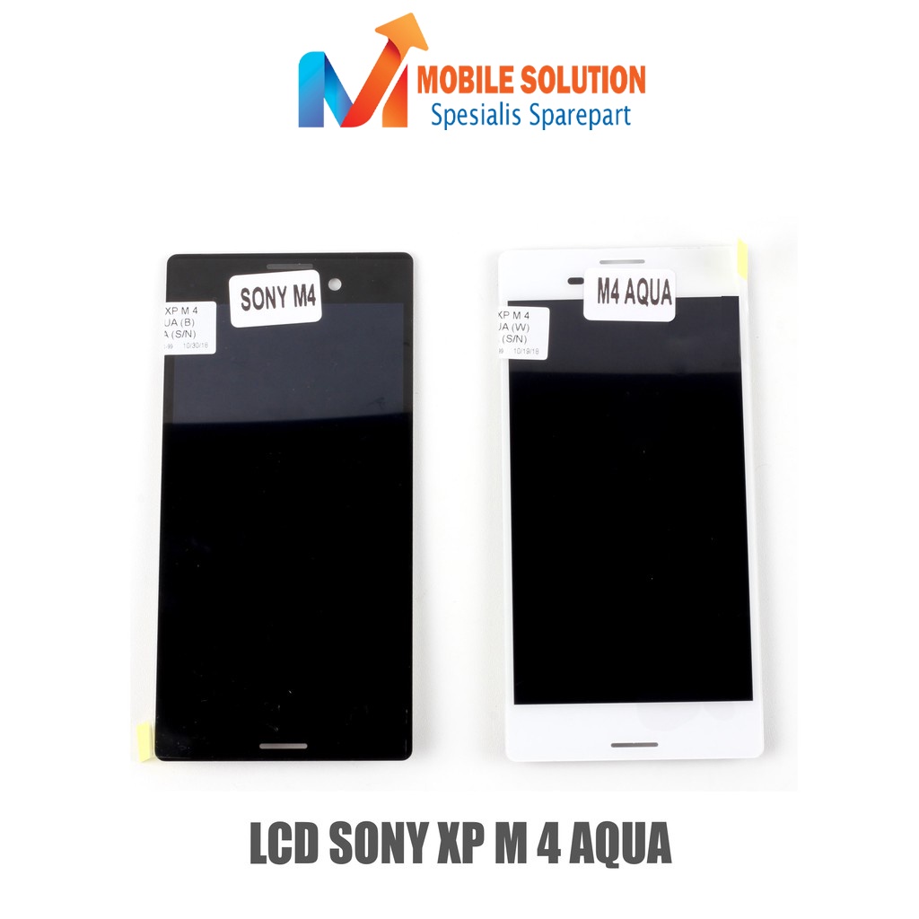 Grosir LCD Xperia M 4 Aqua ORIGINAL 100%  Fullset Touchscreen Garansi 1 Bulan + Packing / Bubbel