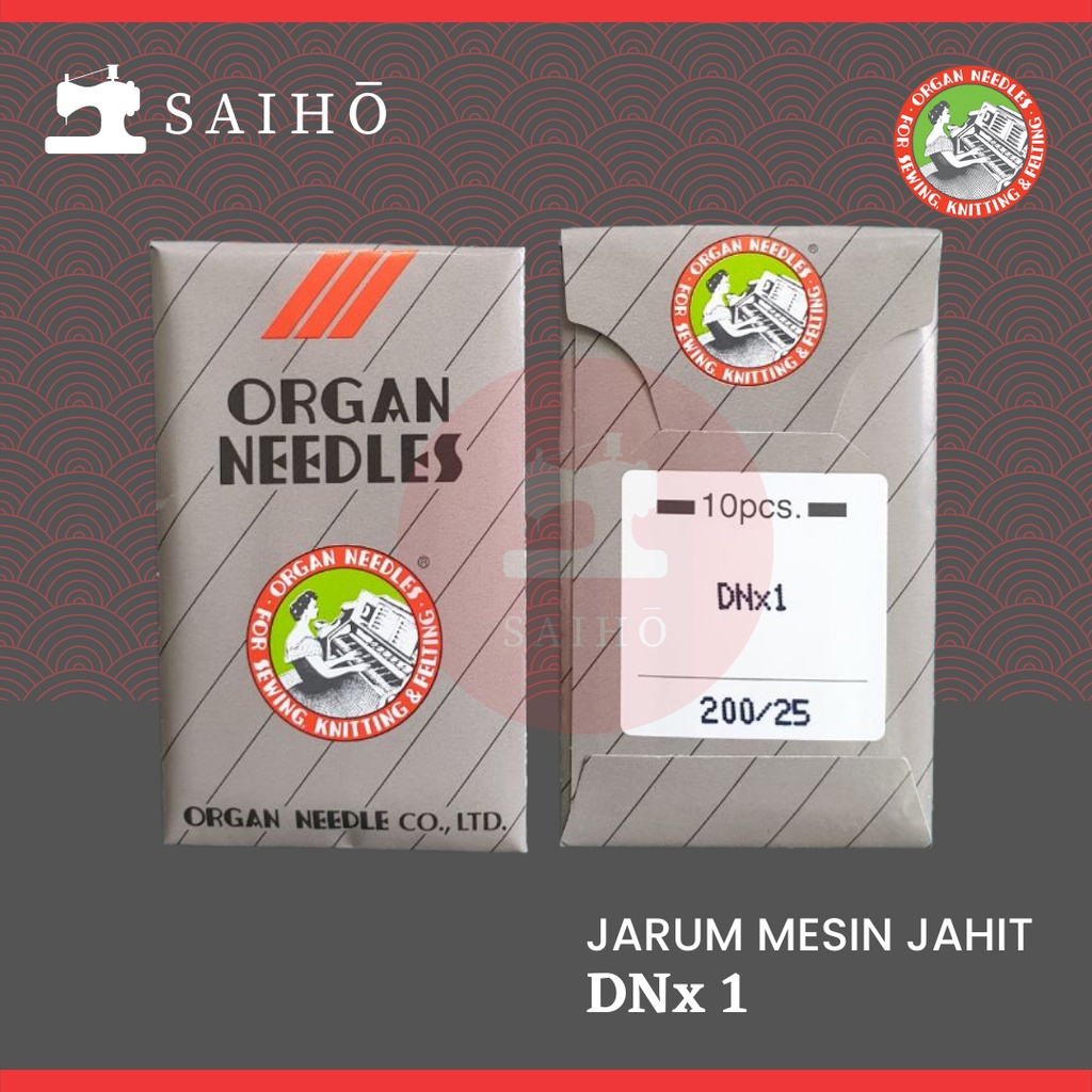ORGAN Needles DNx1 / DN x 1- Jarum Mesin Jahit Karung
