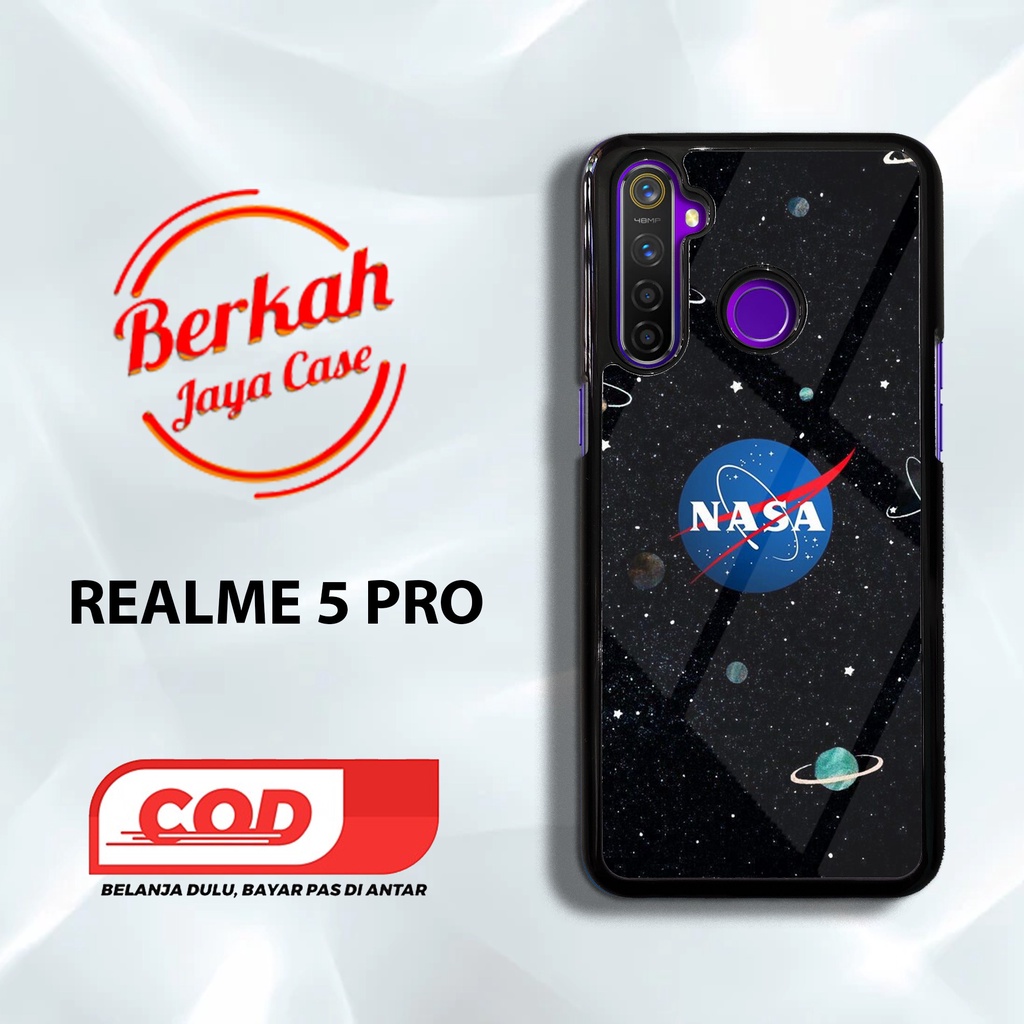 Case REALME 5 PRO Motif PLANET NASA Casing Hardcase Premium Glossy Berkah jaya case Berkah Casing Be