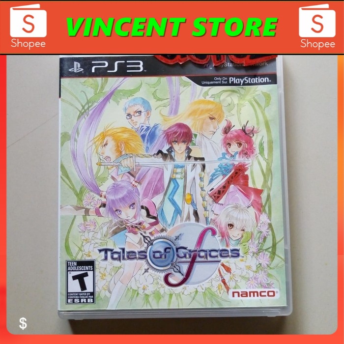 bd PS3 game kaset TALES OF GRACES F versi (JAPAN)