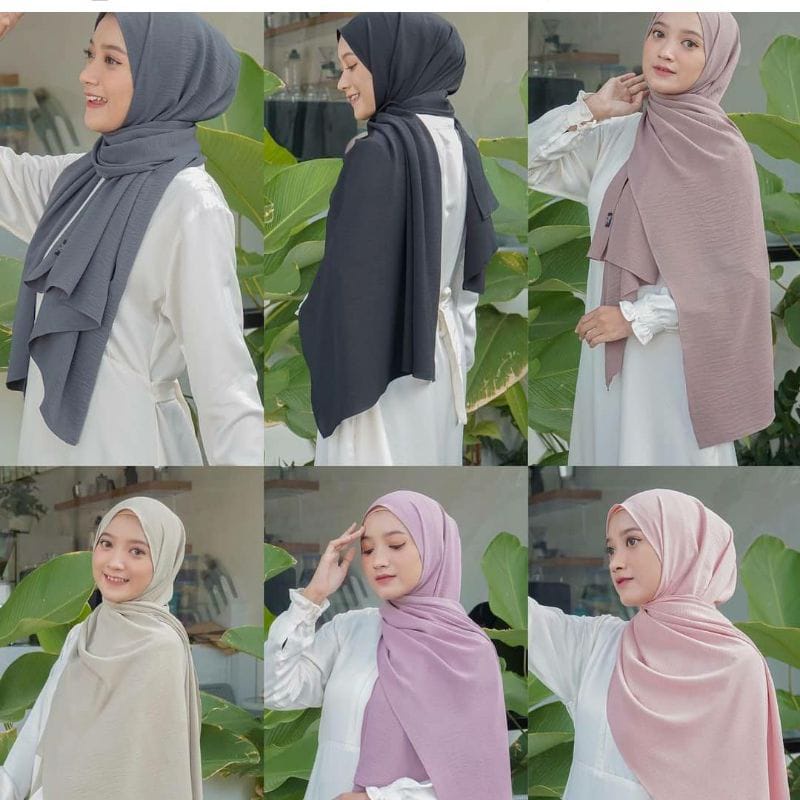 PASHMINA AIRFLOW // AIRFLOW SHAWL // PASHMINA CRINKLE AIRFLOW // COD