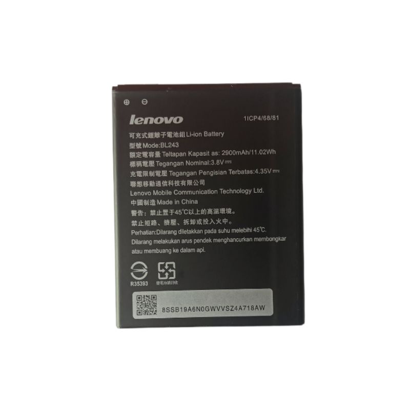 batre battery Lenovo BL243 A 7000 / A 7700 / A 7700 PLUS / K50 / T5 / BL243