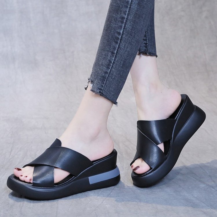 [ ORIGINAL IMPORT ] Sepatu Wedges Wanita Sandal Wedges Wanita Import Premium Quality SI 148