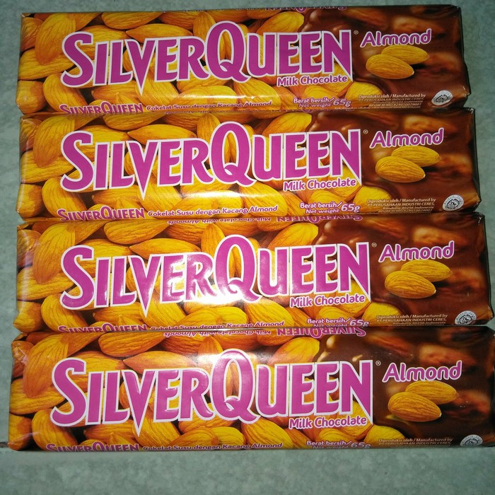 Silverqueen mede almond 58gr Silverqueen cashew mede fresh exp setahun SilverQueen Milk Chocolate