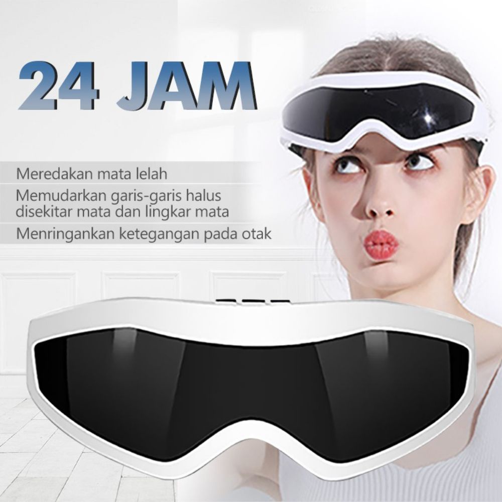 MARKETBIX Alat pijat Mata Eye massager Alat Terapi Mata Alat pijit Elektrik