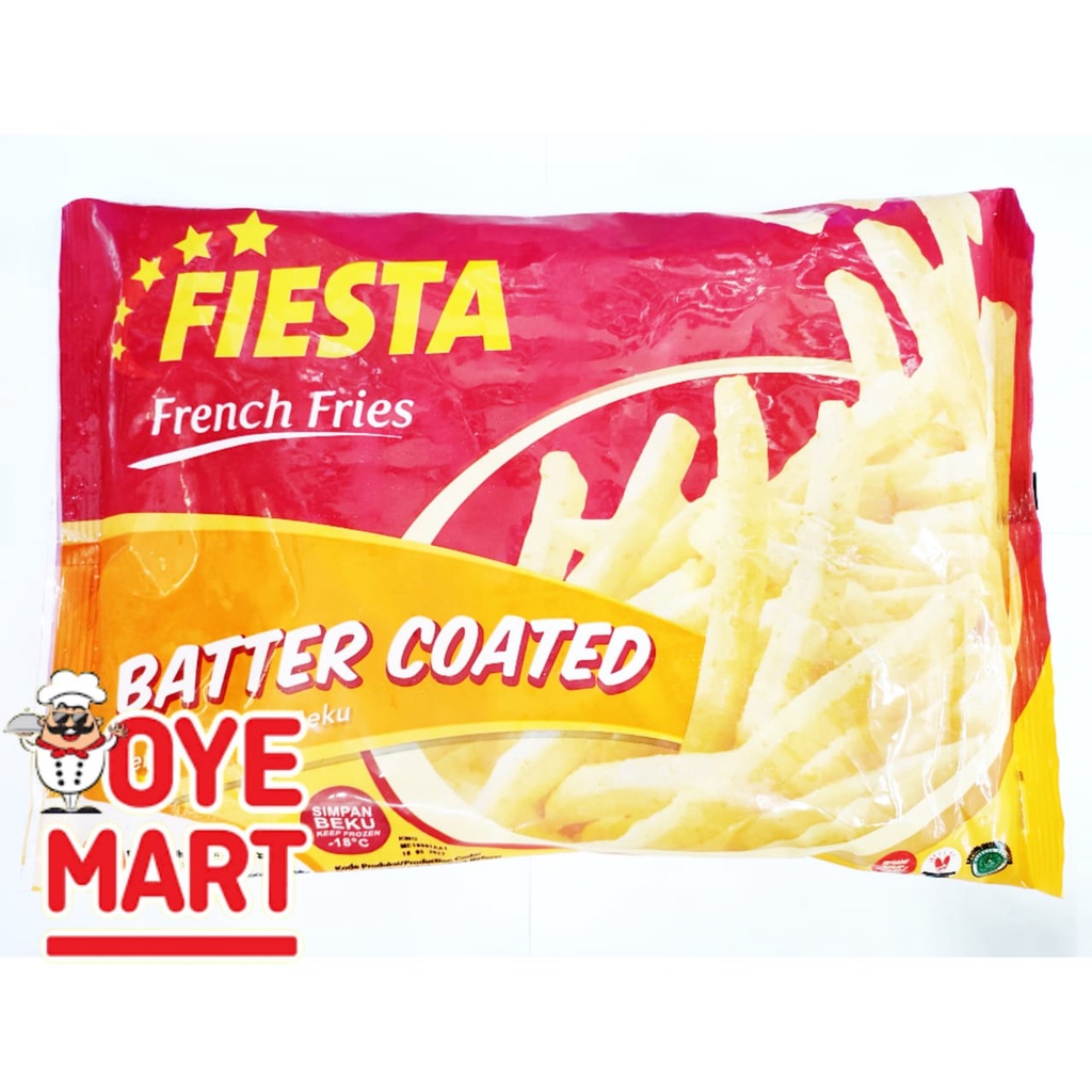 FIESTA FRENCH FRIES BATTER COATED 500GR