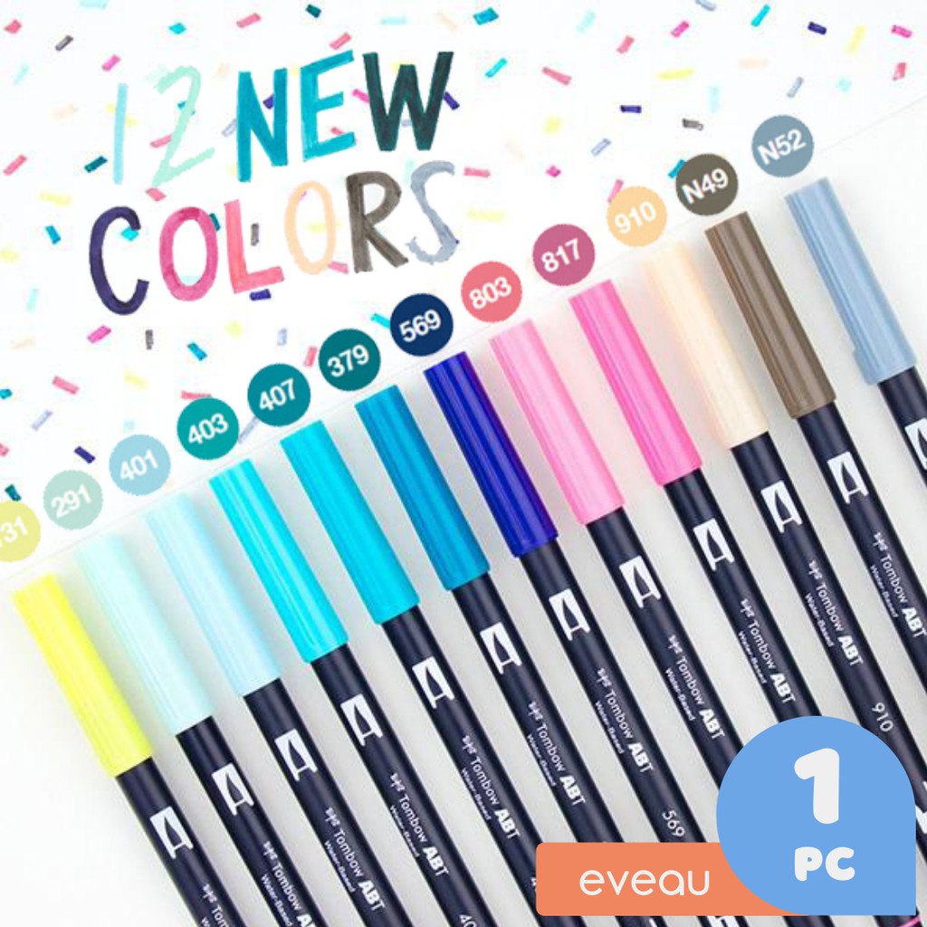 

Tombow ABT Dual Brush Pen New Color Seri N Grayscale Spidol Kaligrafi Satuan Lettering Calligraphy Menulis Menggambar Alat Tulis Jurnal