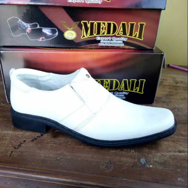 MANDIENS   SJ180 Sepatu Pria Kulit Asli Original Medali Export Quality