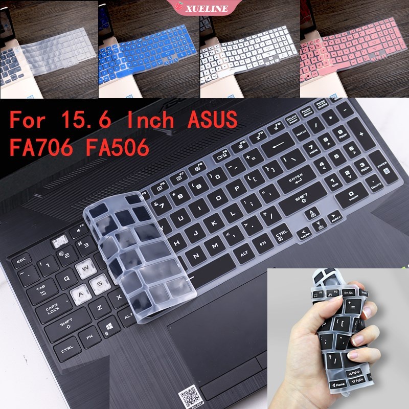 Cover Pelindung Keyboard Gaming Bahan Silikon Lembut Ultra Tipis Untuk Asus Tuf A15 A17 FA706 FA506 FA506iu FA506iv